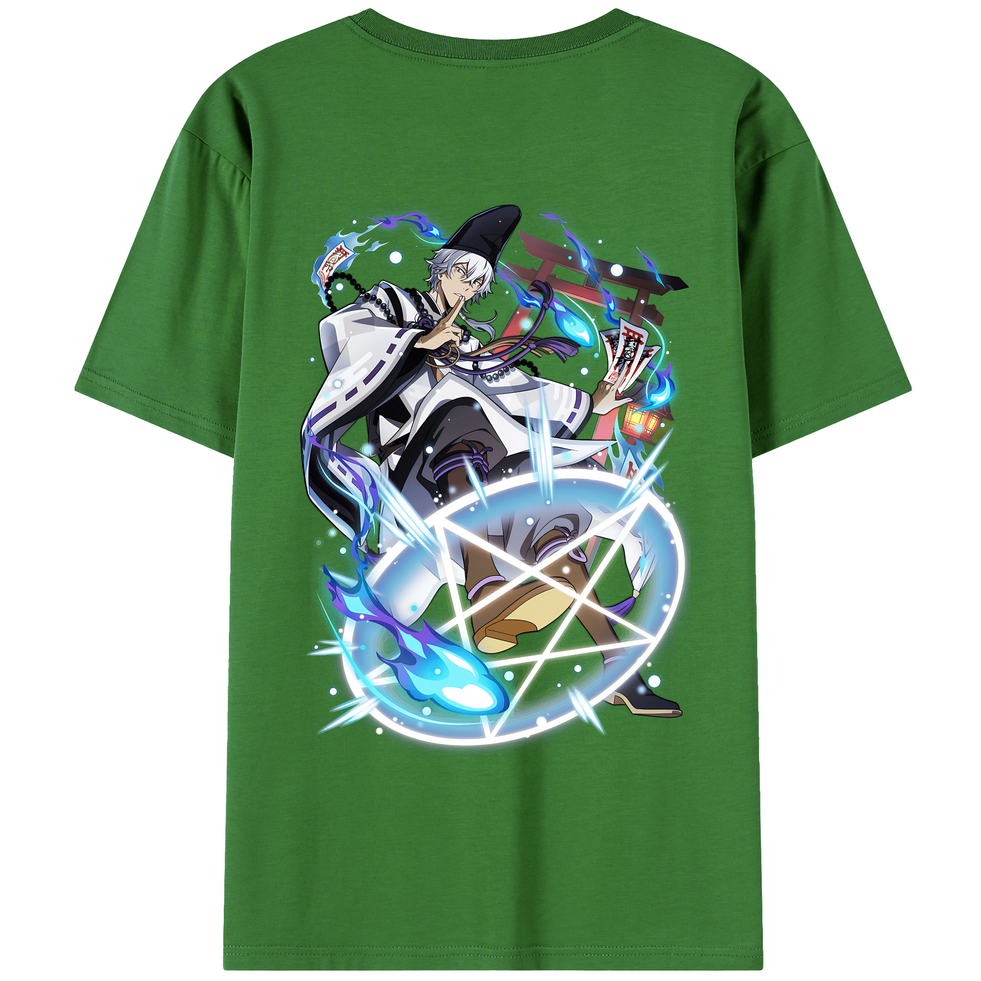 （画像用） 文豪ストレイドッグス Bungo Stray Dogs レディース半袖Tシャツ(バックプリント)